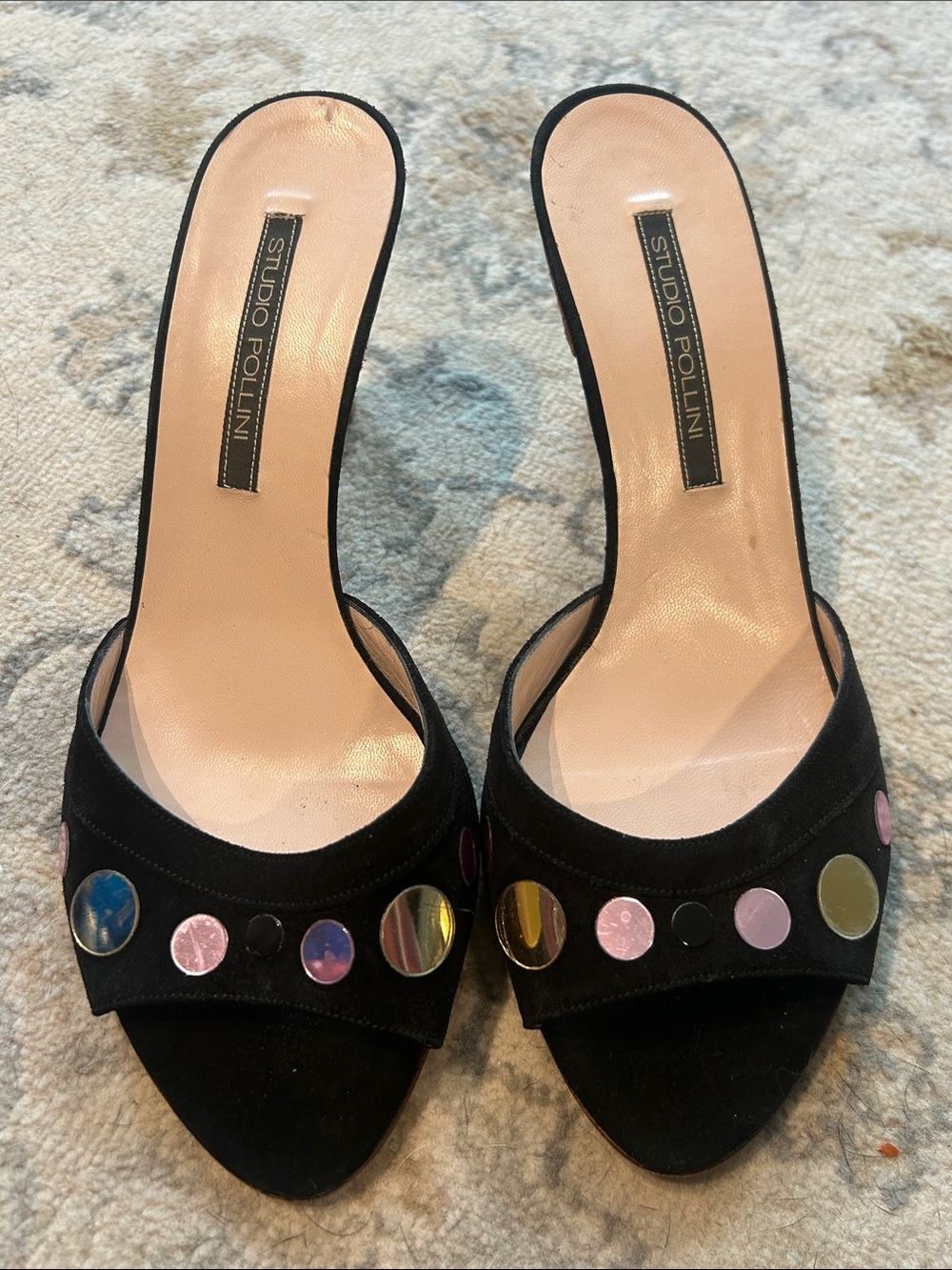 Studio Pollini y2K kitten heels 36.5
